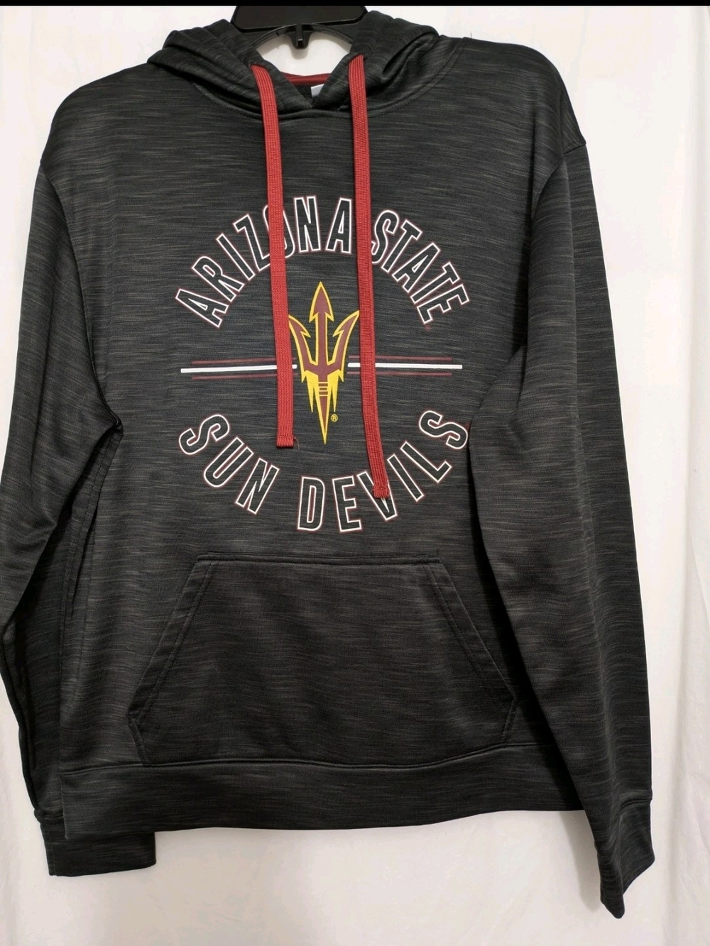 Arizona State Sun Devils Men's Black Logo Pullover Hoodie